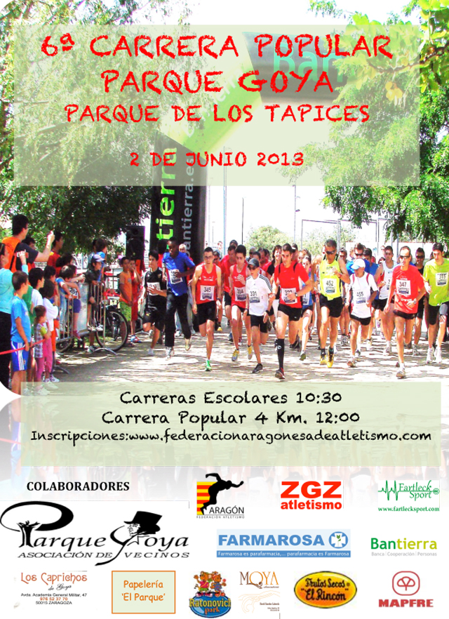 Carrera Popular Parque Goya 2013
