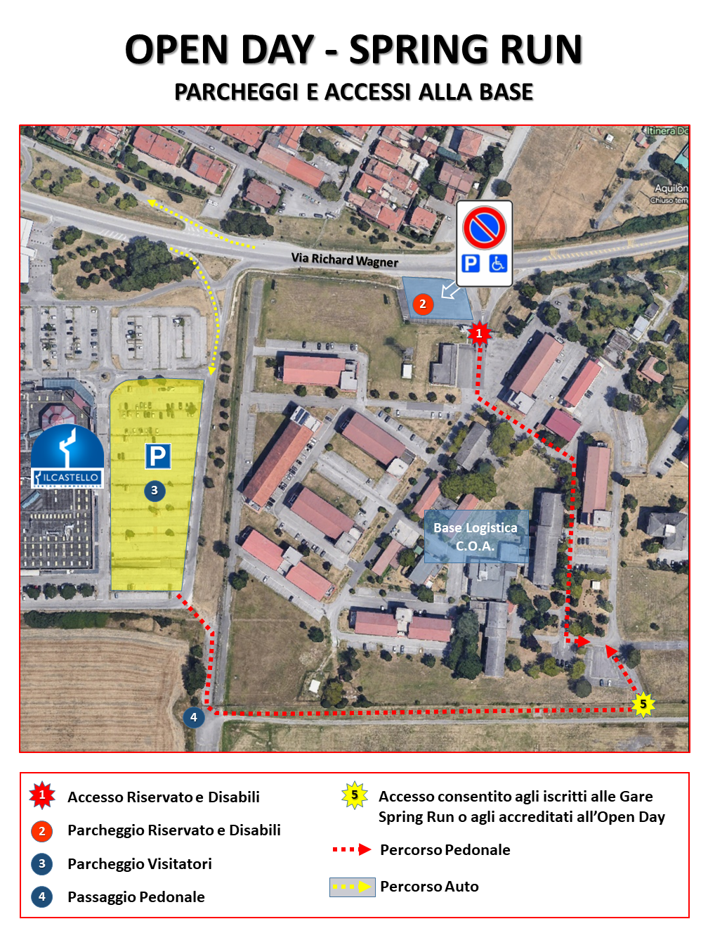 Accesso in Base e Parcheggi 2025