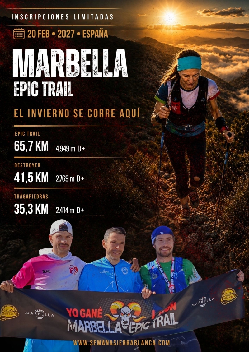 MARBELLA EPIC TRAIL - 2027 - Inscríbete