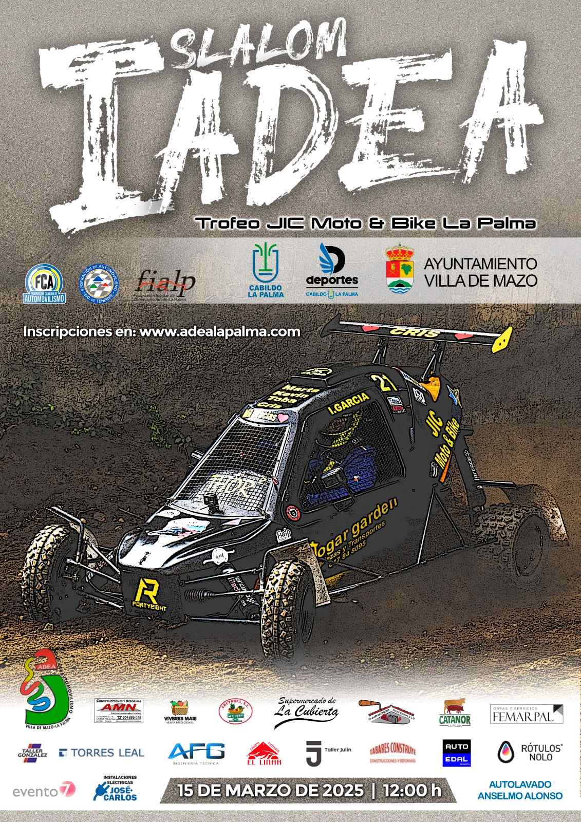 I SLALOM ADEA - TROFEO JIC MOTO & BIKE LA PALMA - Inscríbete