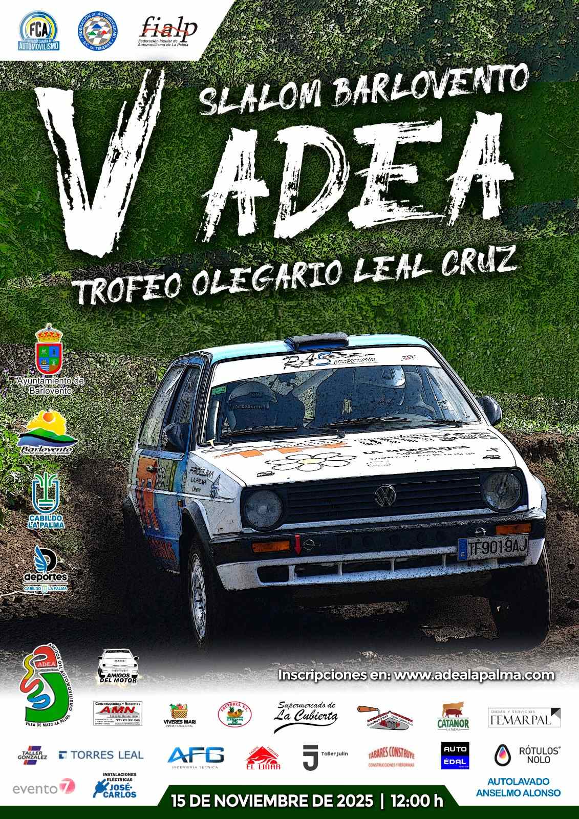 V SLALOM ADEA BARLOVENTO - TROFEO OLEGARIO LEAL CRUZ - Inscríbete