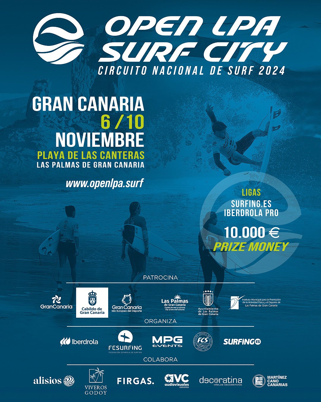 OPEN LPA SURF CITY 2024 - Inskriba zaitez