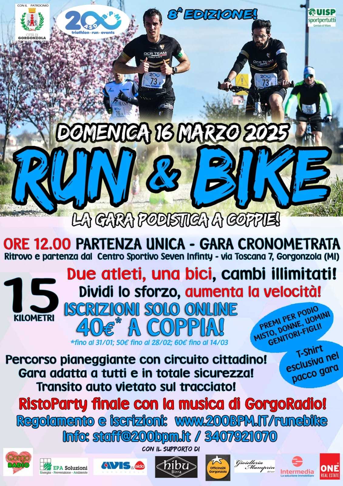 RUN&BIKE 2026 - Iscriviti