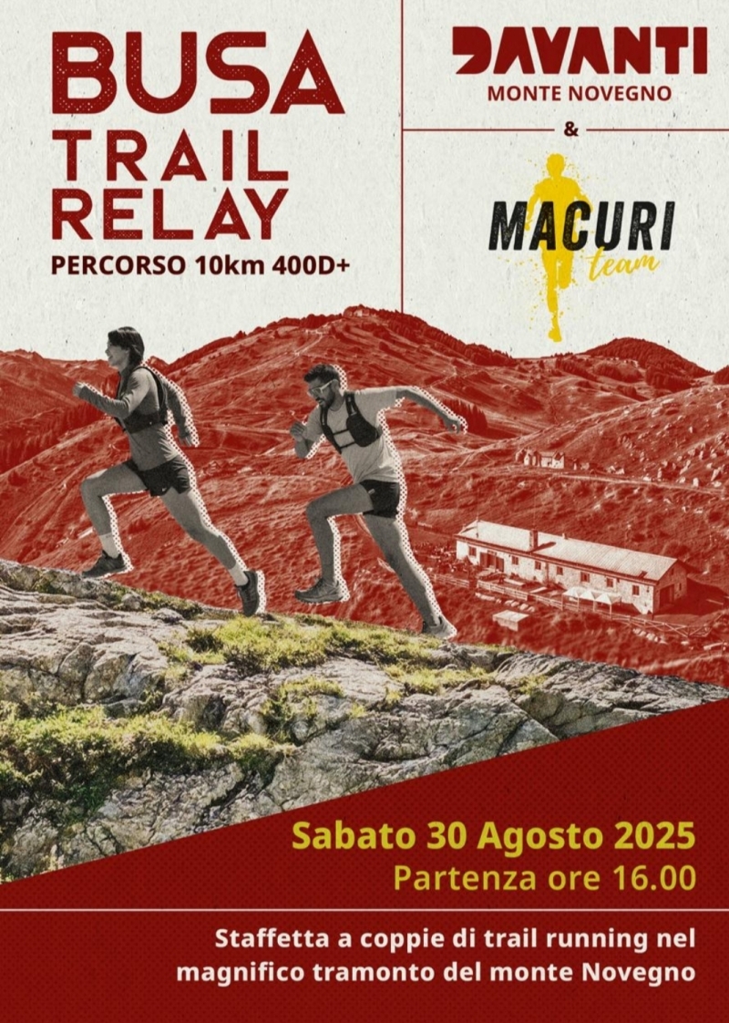 BUSA TRAIL RELAY 2025 - Register