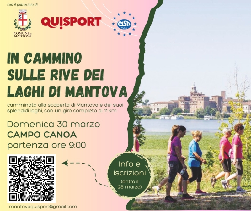 IN CAMMINO SULLE RIVE DEI LAGHI DI MANTOVA - 7A EDIZIONE - Inscríbete