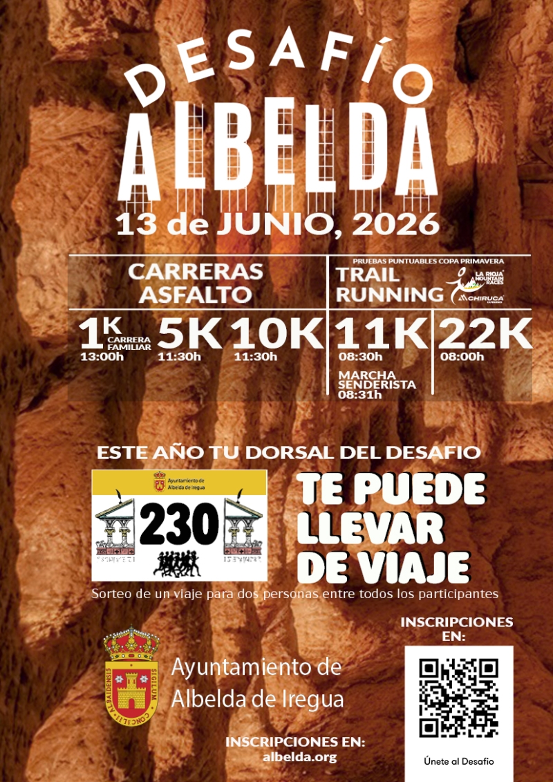 DESAFIO ALBELDA 2026 - Inscríbete