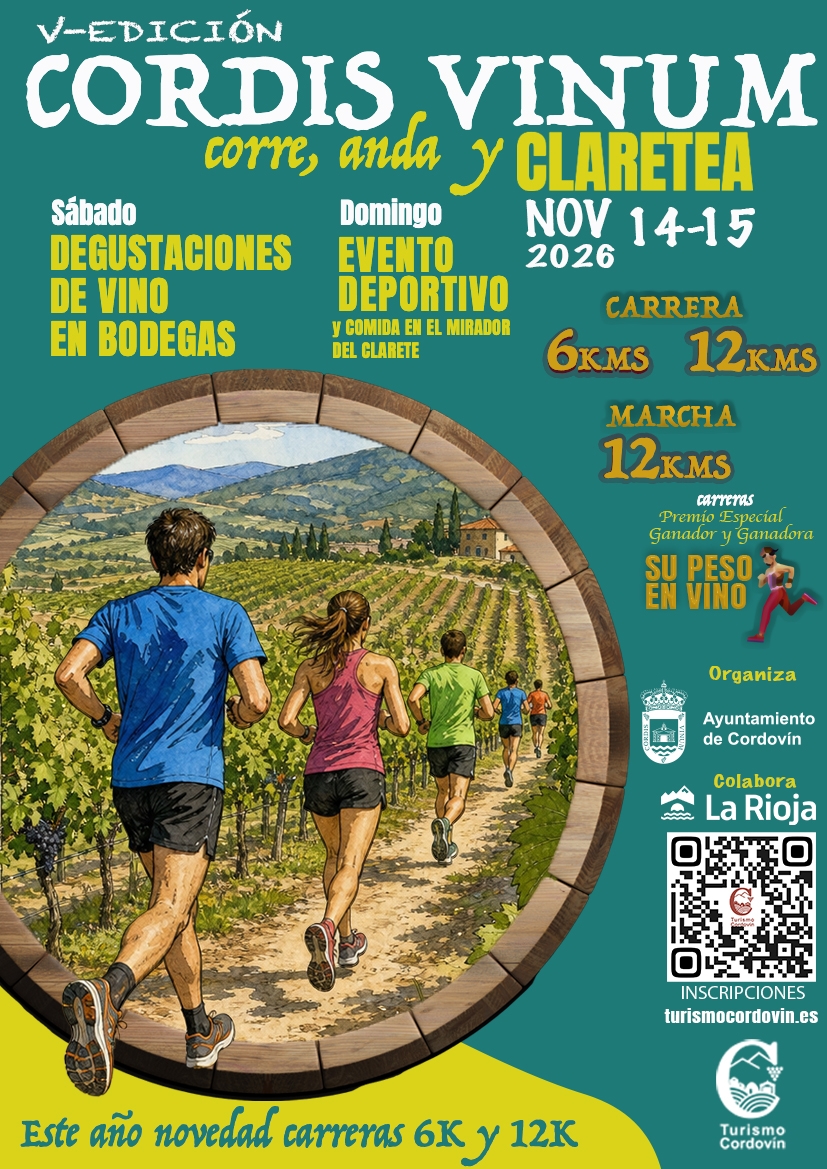 V CORDIS VINUM 2026 - Inscríbete