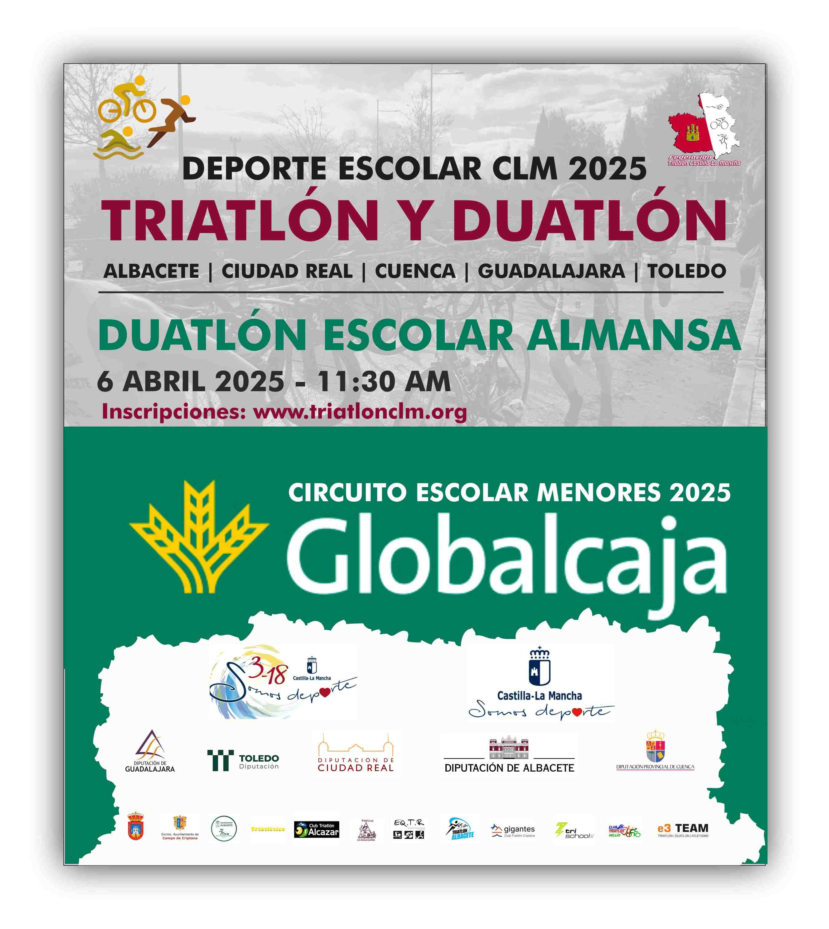 VII DUATLÓN ESCOLAR ALMANSA - Inscriu-te