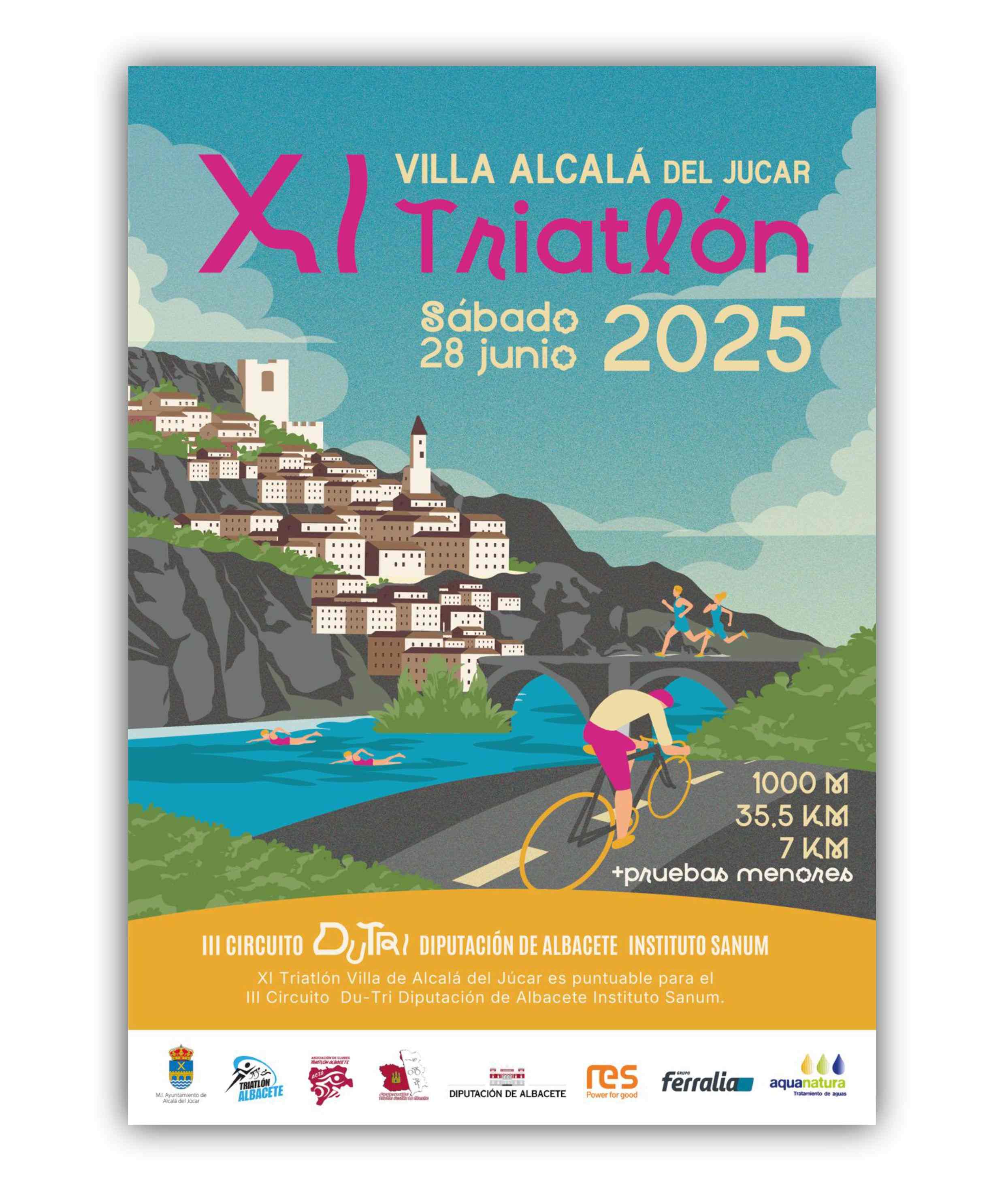 XI TRIATLON ALCALA DEL JUCAR - Inscríbete