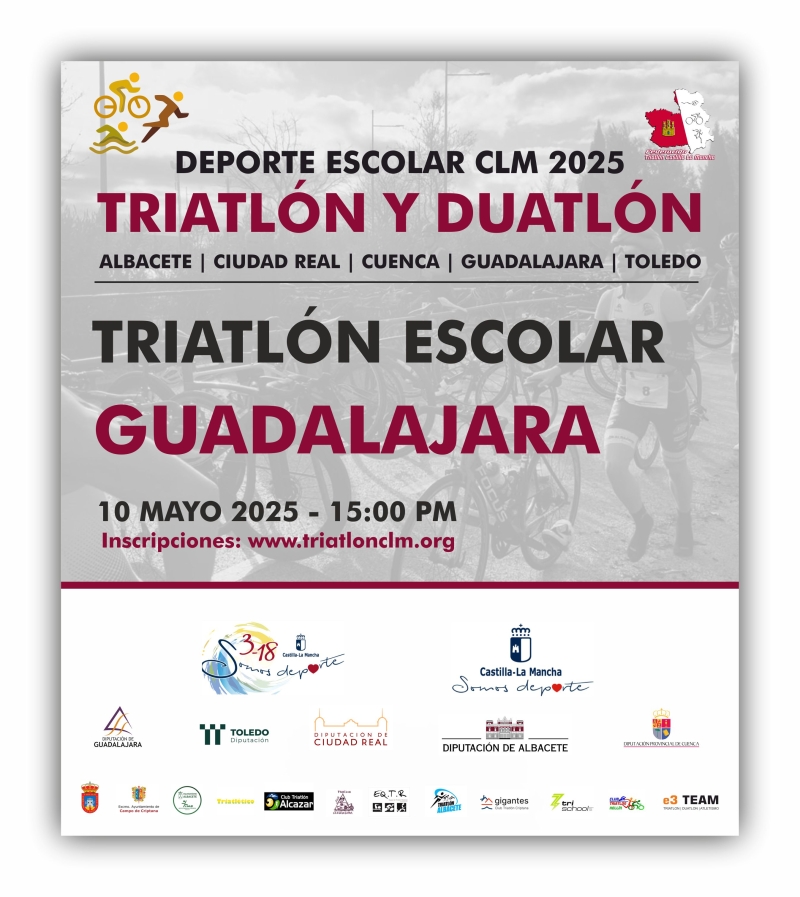 TRIATLON ESCOLAR GUADALAJARA - Inscreva-se