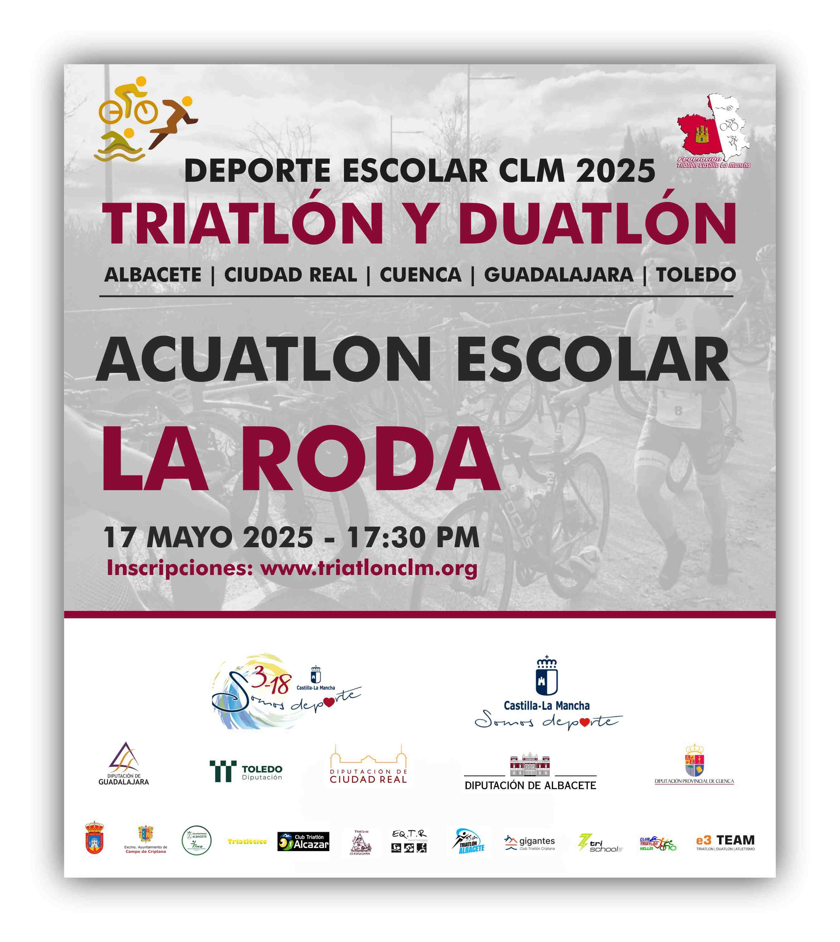 ACUATLON ESCOLAR DE LA RODA - Inscríbete