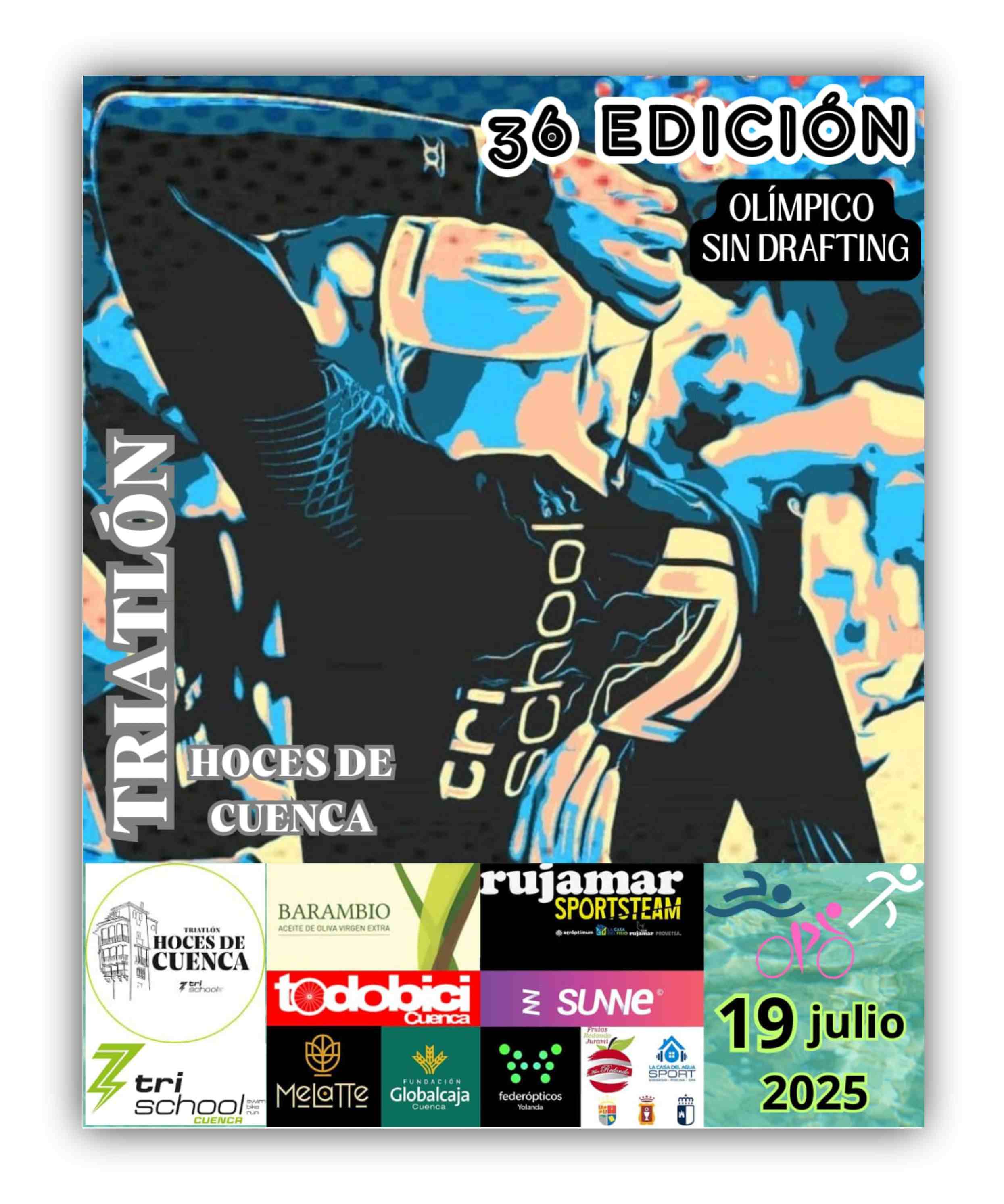 XXXVI TRIATLÓN HOCES DE CUENCA - Register
