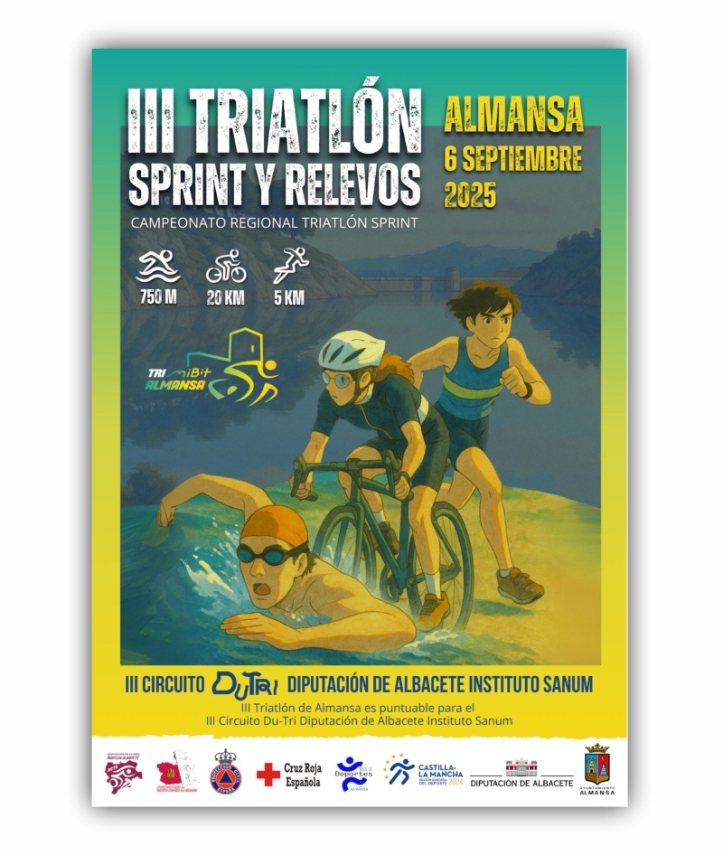 III TRIATLON ALMANSA - Inscríbete