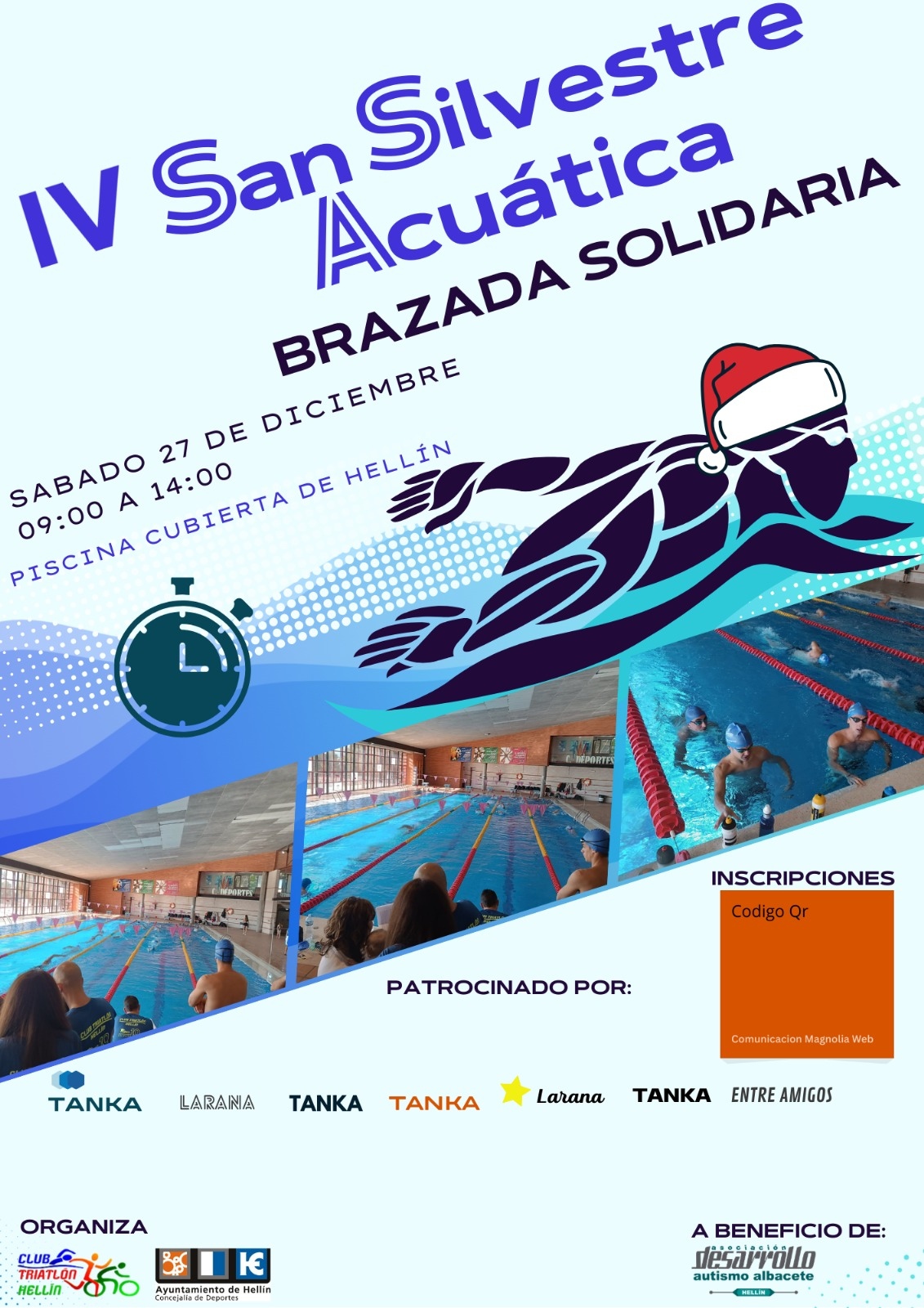 V SAN SILVESTRE ACUÁTICA DE HELLÍN - Inscríbete