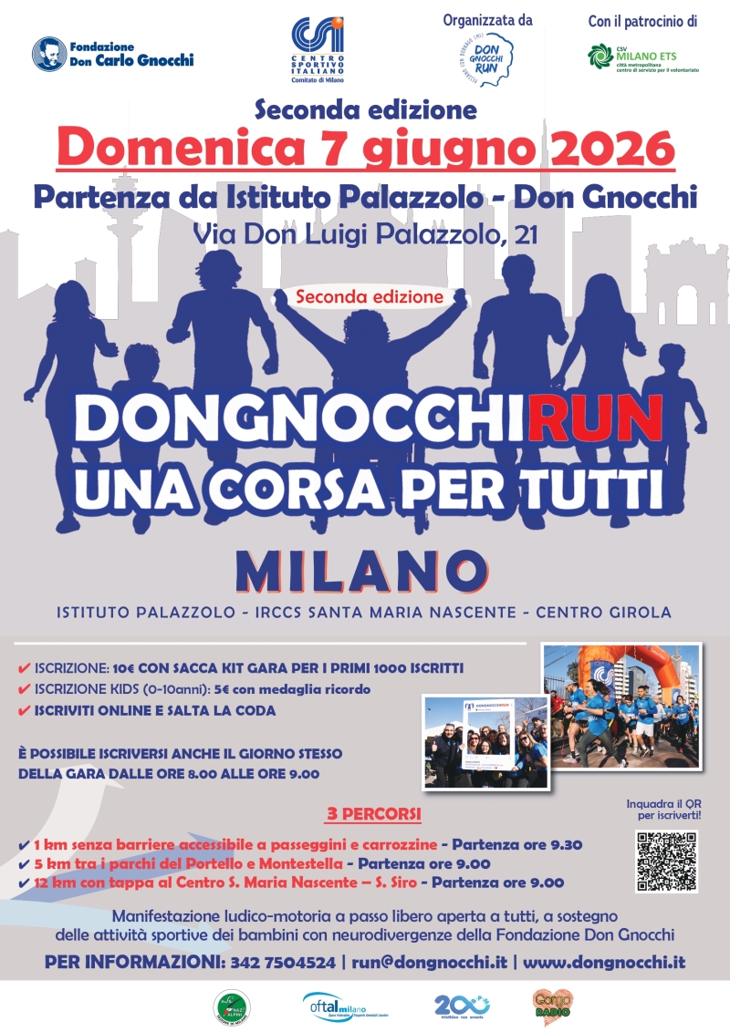 DONGNOCCHIRUN MILANO - 7 GIUGNO - SECONDA EDIZIONE - Iscriviti