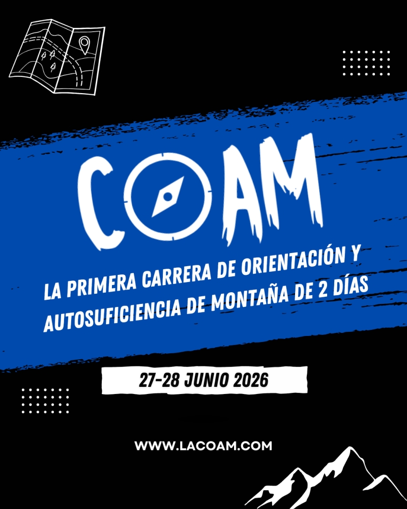 LA COAM - CARRERA ORIENTACIÓN AUTOSUFICIENCIA DE MONTAÑA - Inscríbete