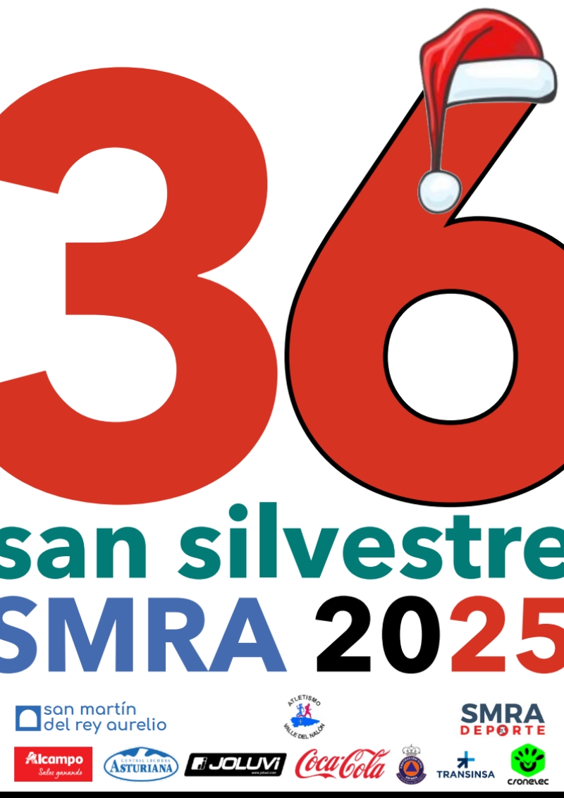 XXXVI SAN SILVESTRE S.M.R.A 2025 - Inscríbete