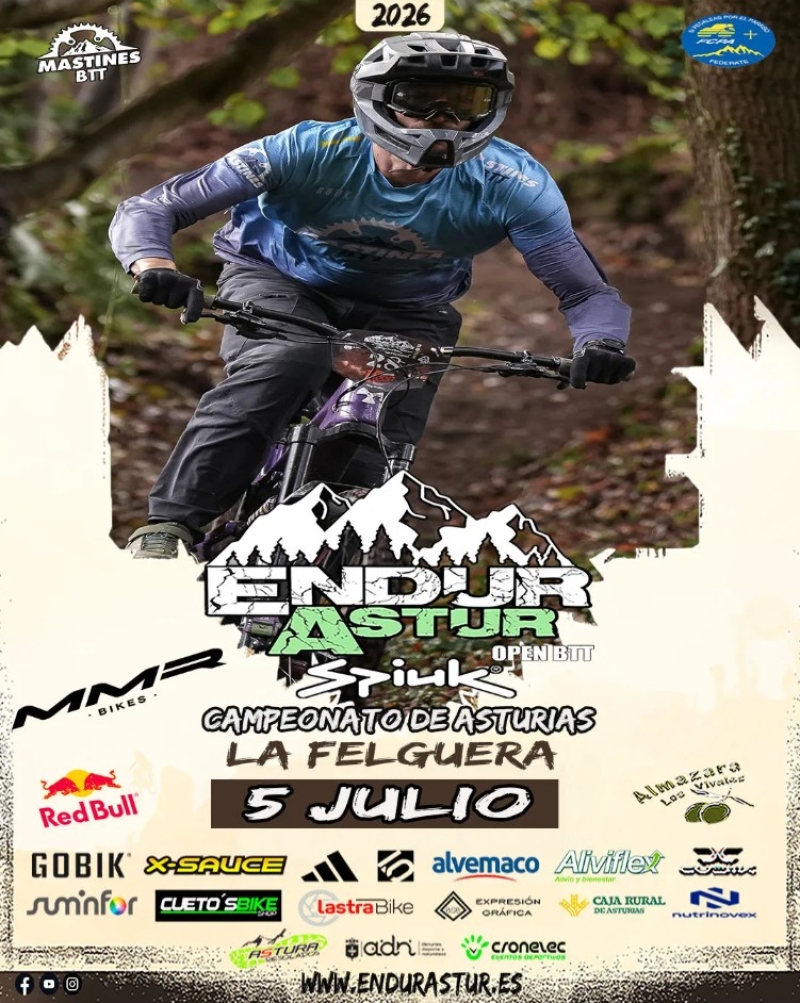 OPEN ENDURASTUR 2026 - LA FELGUERA - Inscríbete