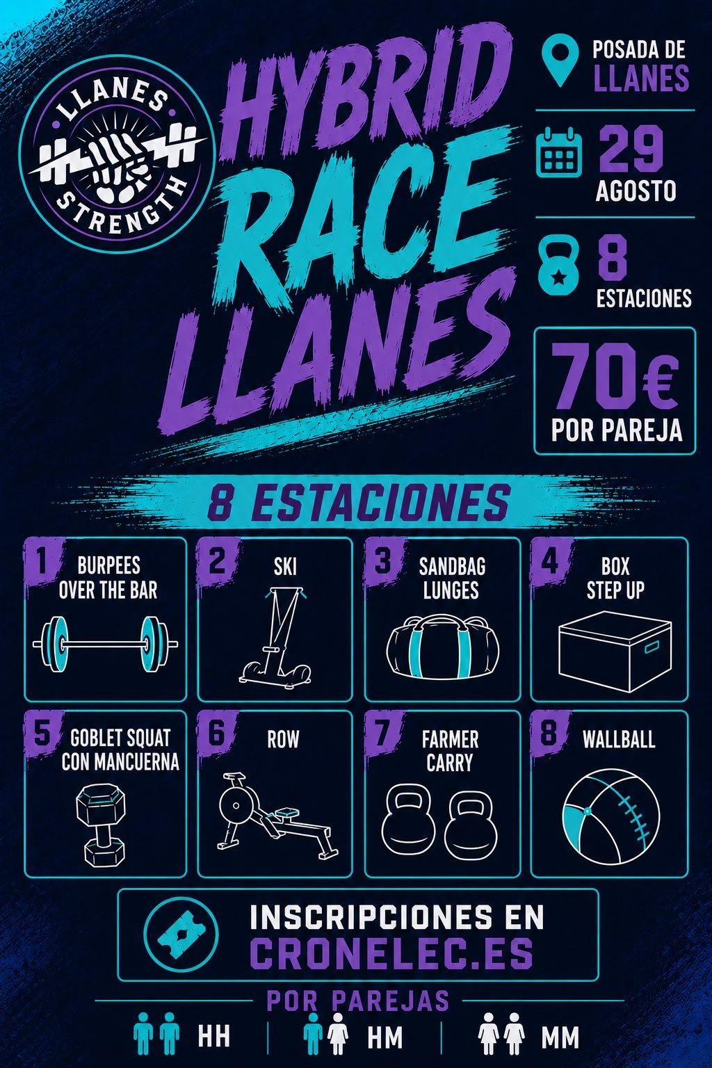HYBRID RACE LLANES - Inscris-toi