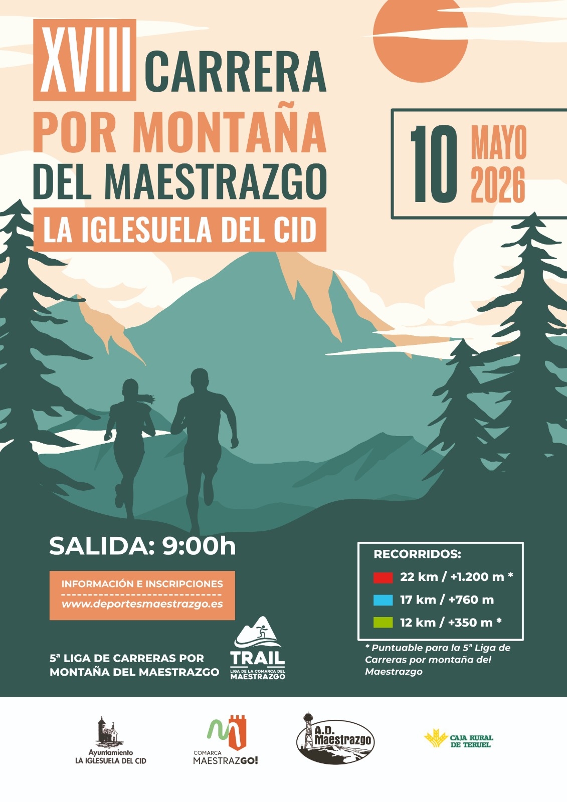 XVIII CARRERA POR MONTAÑA MAESTRAZGO-LA IGLESUELA DEL CID  - Register