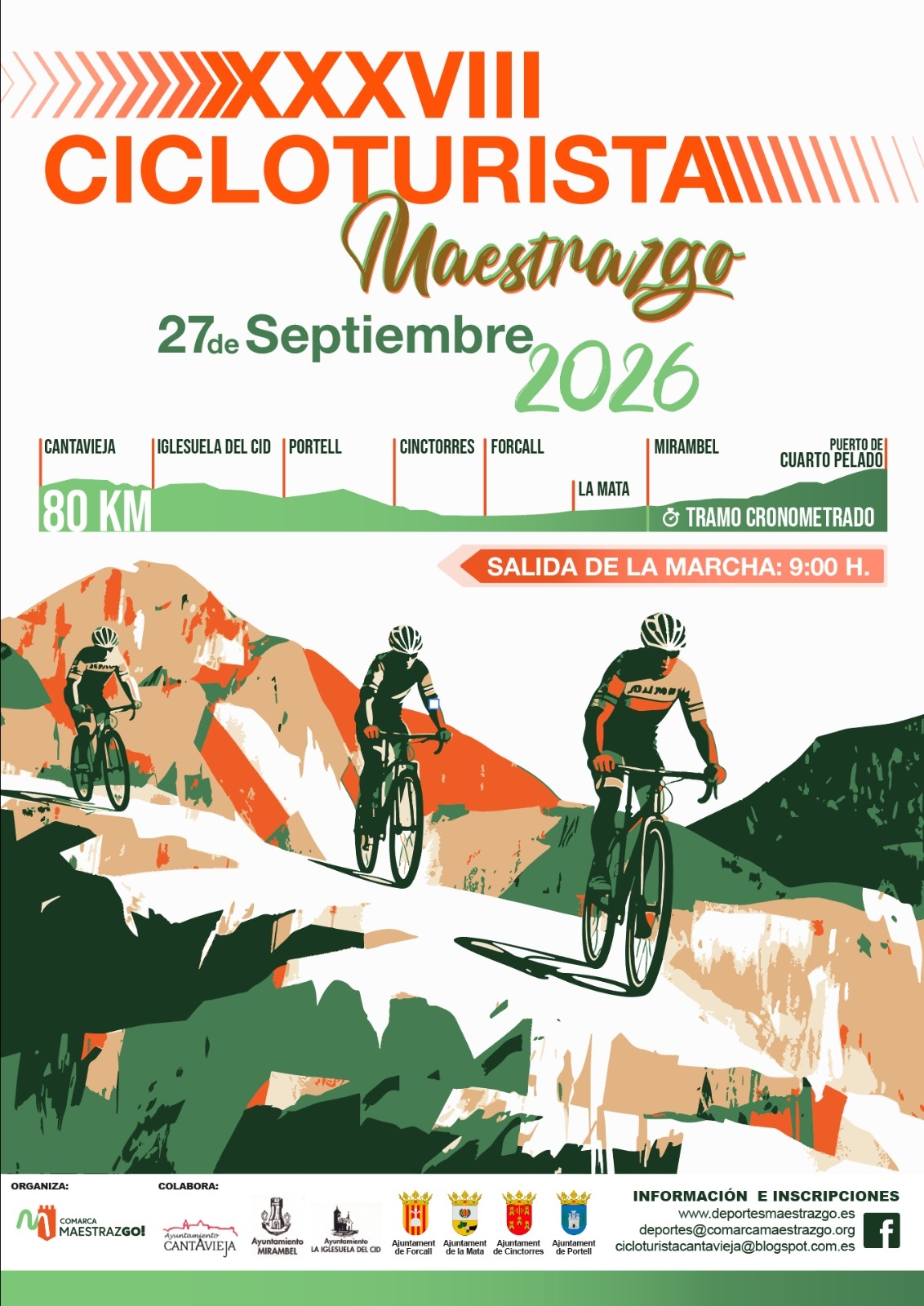 XXXVIII CICLOTURISTA MAESTRAZGO - Inscríbete