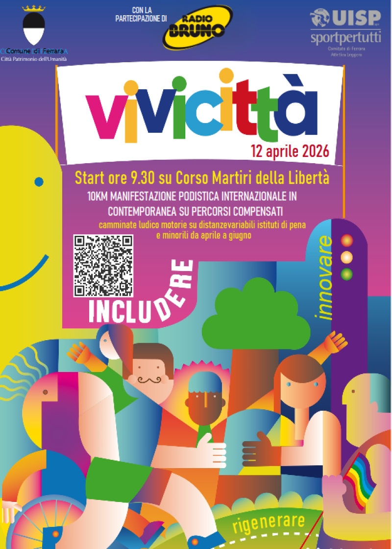 VIVICITTÀ 2026 - FERRARA - Iscriviti