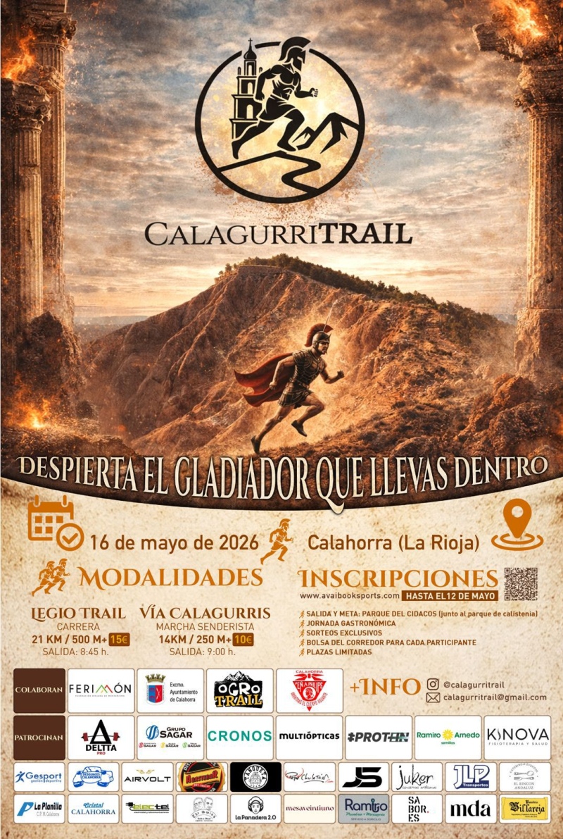 CALAGURRITRAIL 2026 - Inscríbete