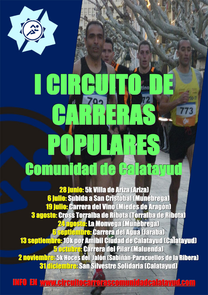 I CIRCUITO DE CARRERAS POPULARES DE LA COMARCA DE CALATAYUD - Register