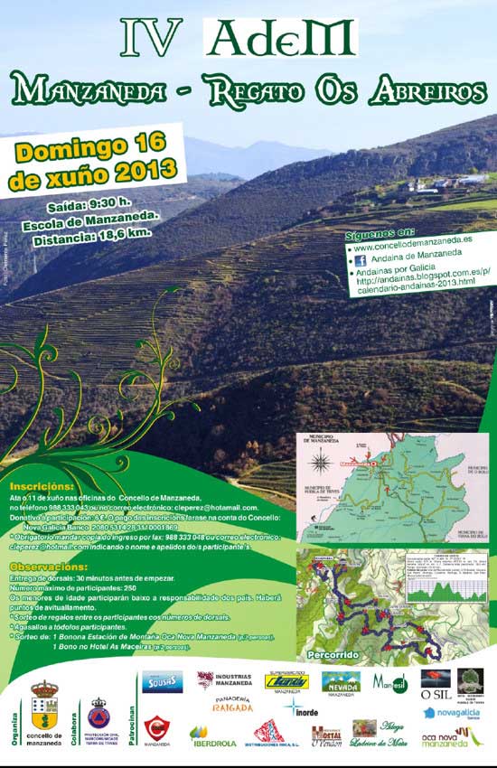 IV ANDAINA MANZANEDA - Iscriviti