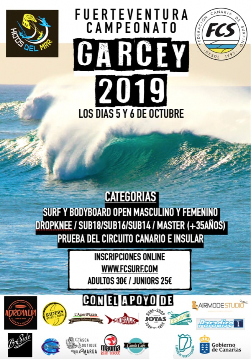 CAMPEONATO CIRCUITO CANARIO E INSULAR DE FUERTEVENTURA PLAYA DE GARCEY - Inscriu-te