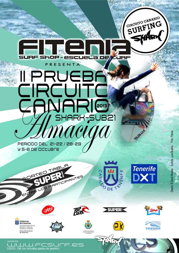 II PRUEBA CTO CANARIO SURFING SHARK SUB 21 - ALMACIGA - Register