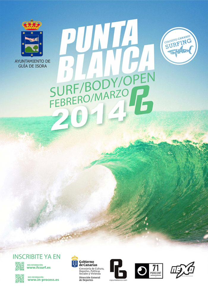 CTO CANARIO DE SURFING SHARK OPEN SURF & BODYBOARD-PUNTA BLANCA - Inscríbete