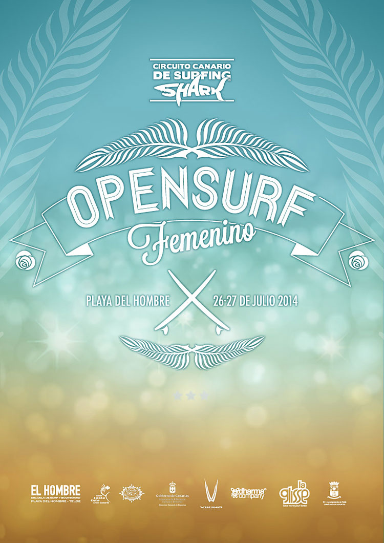 CIRCUITO CANARIO DE SURF - OPEN SURF FEMENINO PLAYA DEL HOMBRE - Register