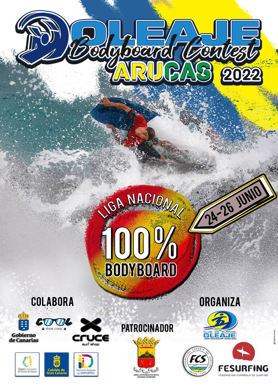OLEAJE BODYBOARD CONTEST 2022 - NO FEDERADOS - Inscríbete