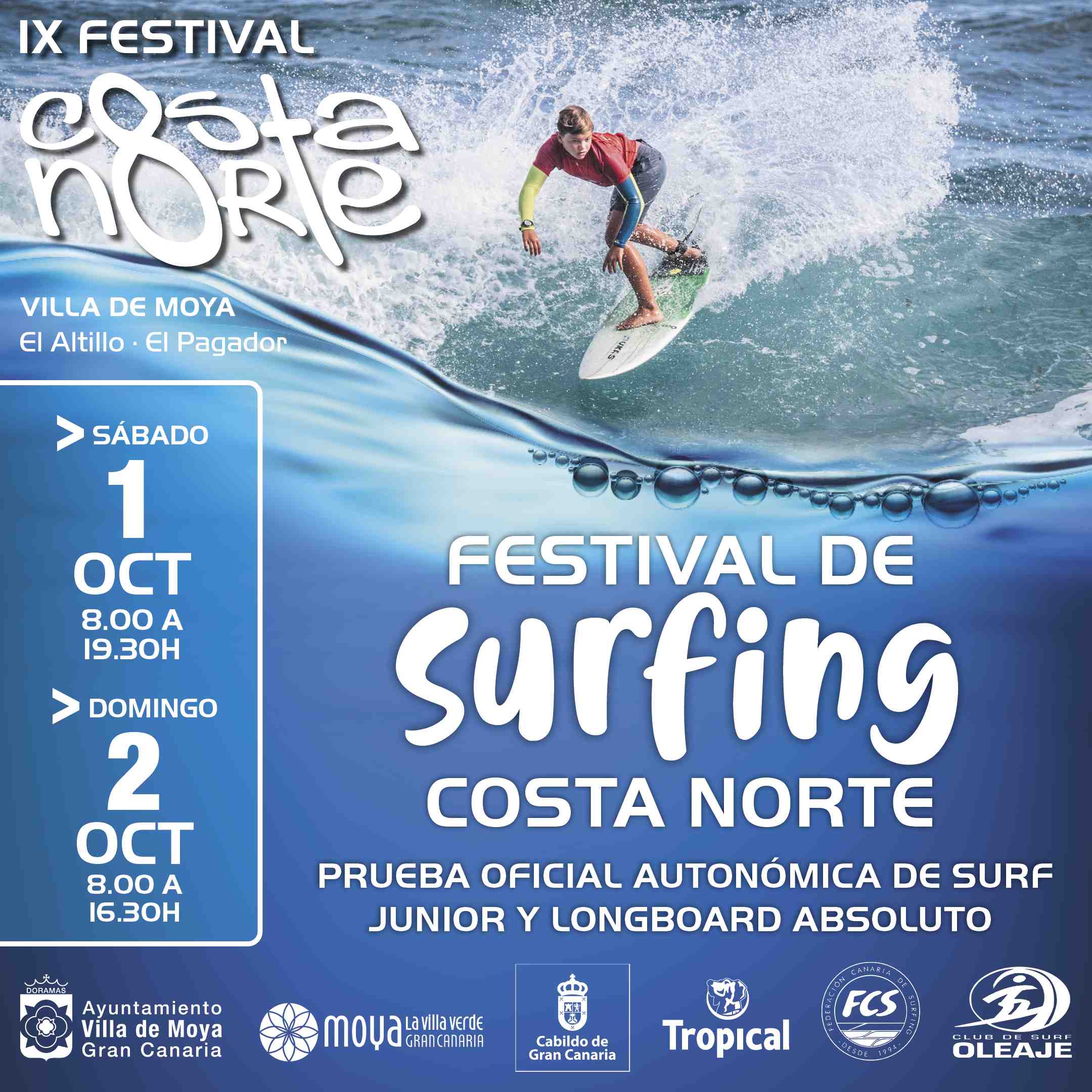 FESTIVAL DE SURFING COSTA NORTE 2022 - Inscrivez-vous