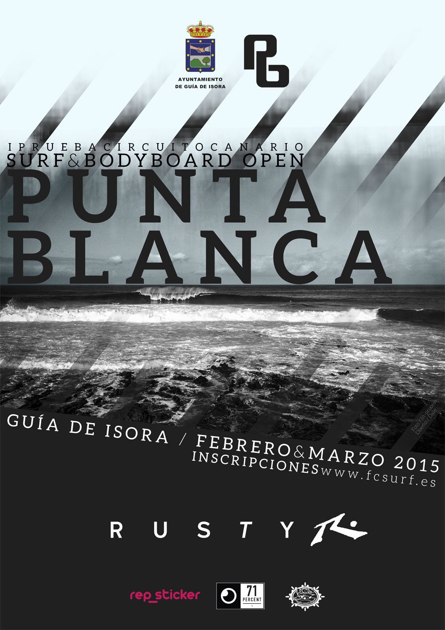 I PRUEBA CTO CANARIO SURF&BODYBOARD OPEN PUNTA BLANCA - Inscriu-te
