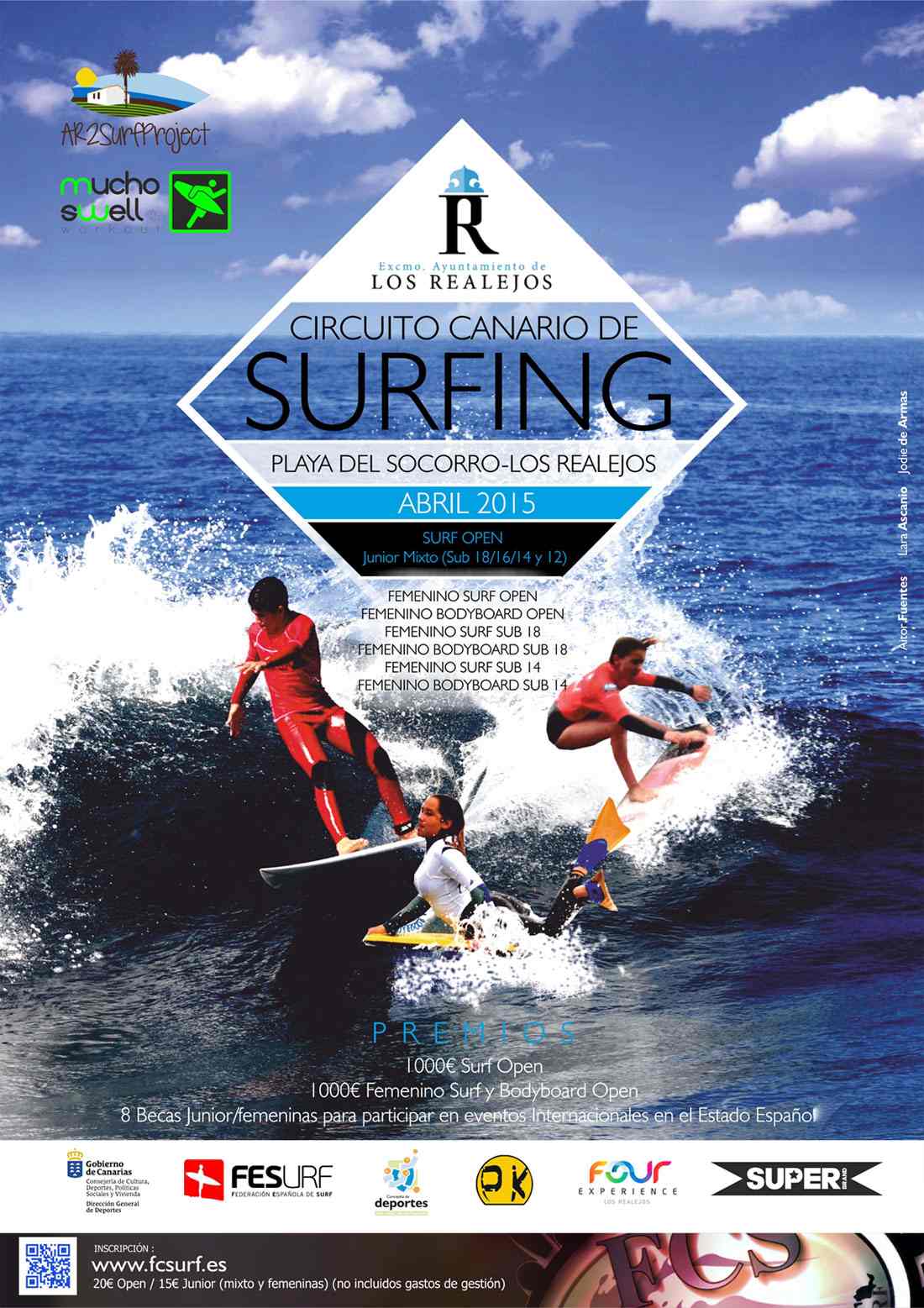 CIRCUITO CANARIO DE SURFING PLAYA DEL SOCORRO - Zur Anmeldung