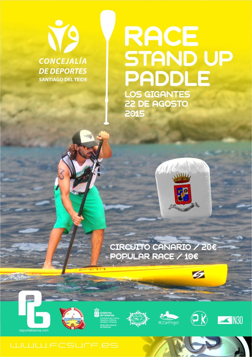 RACE DE STAND UP PADDLE-GIGANTES, SANTIAGO DEL TEIDE  - Inscríbete