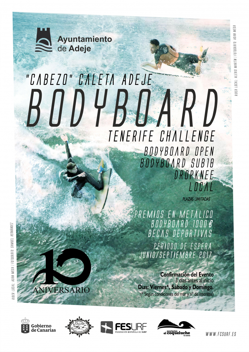 CIRCUITO CANARIO DE BODYBOARD Y DROPKNEE 2017 -