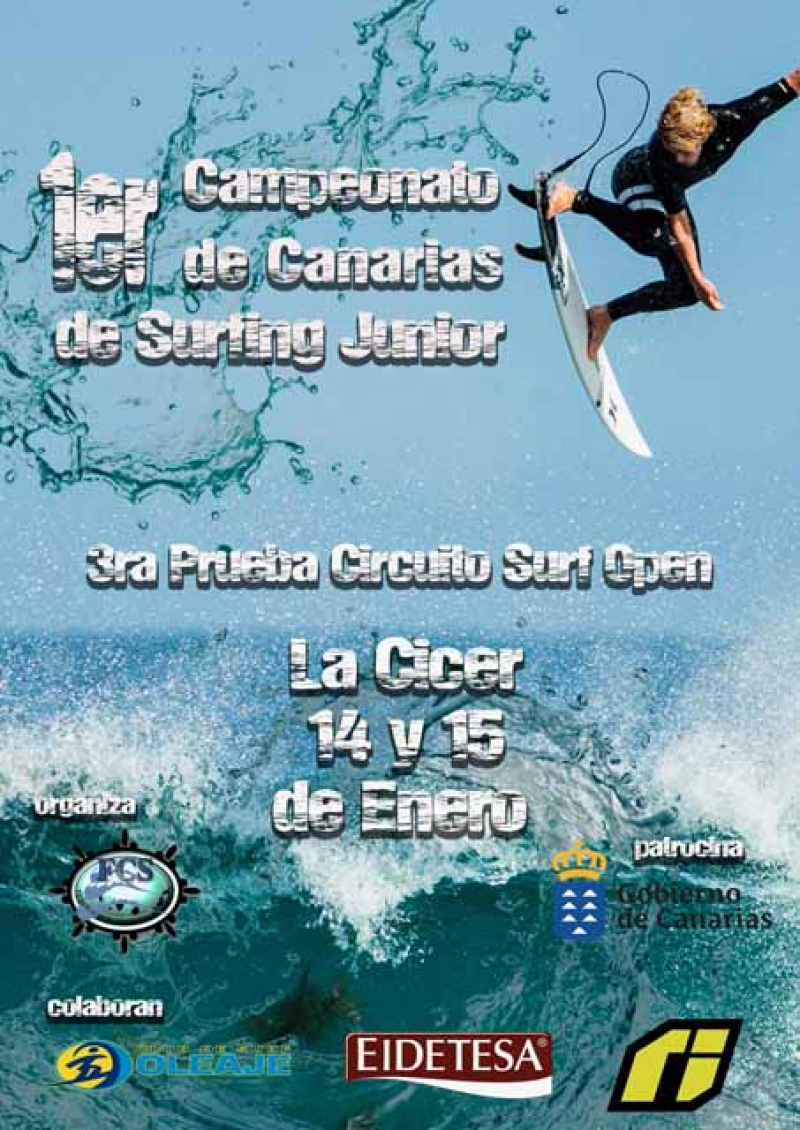 I CAMPEONATO DE CANARIAS JUNIOR-LA CICER - Prijava