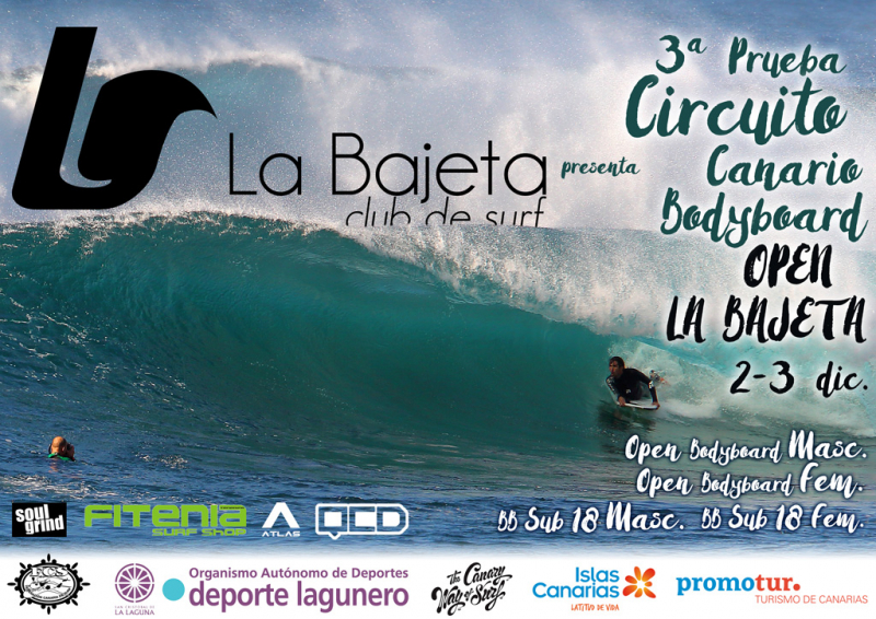 III PRUEBA CIRCUITO CANARIO BODYBOARD OPEN LA BAJETA  - Inscris-toi