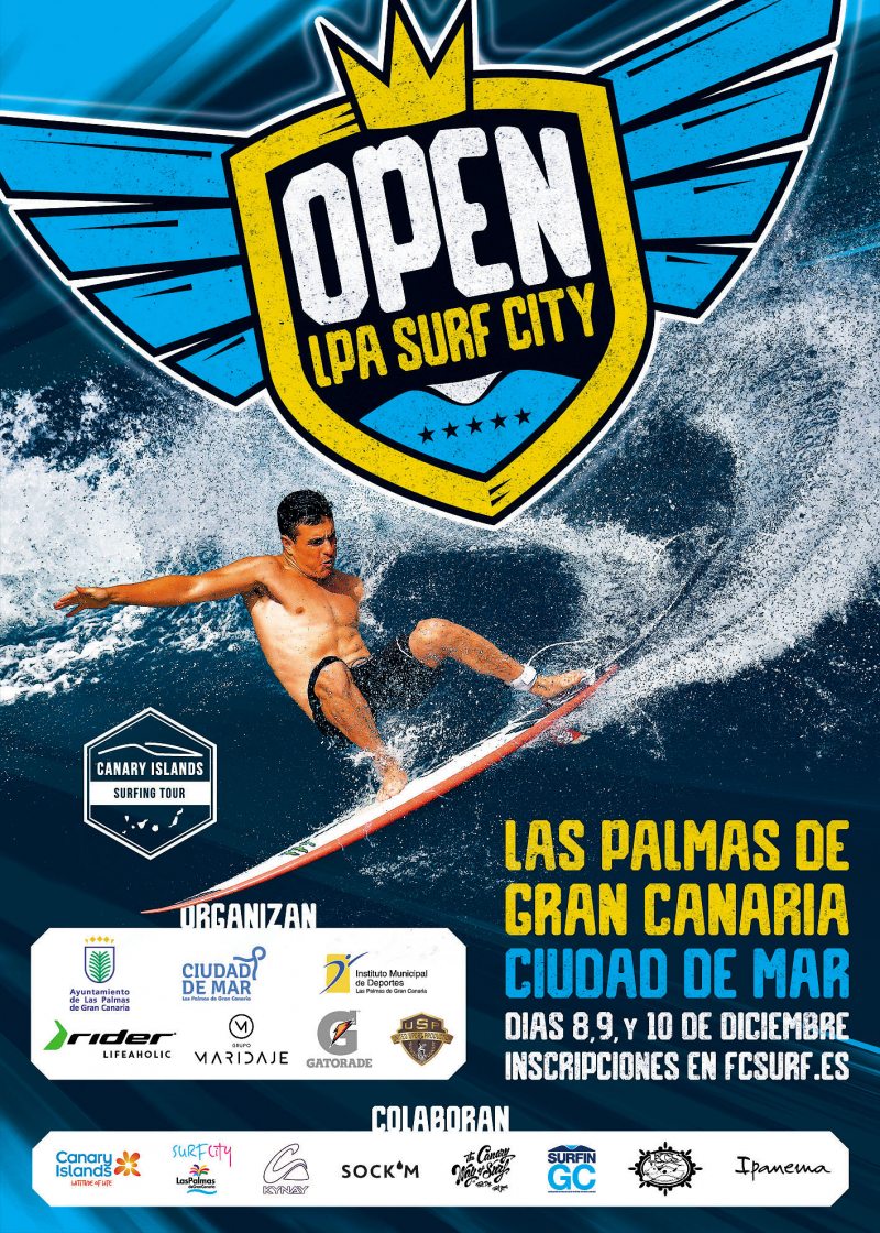 CAMPEONATO OPEN LAS PALMAS SURF CITY - Inscríbete