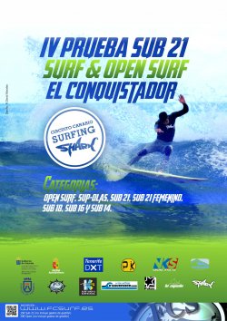 IV PRUEBA CIRCUITO CANARIO DE SURFING SHARK - EL CONQUISTADOR - Inscríbete