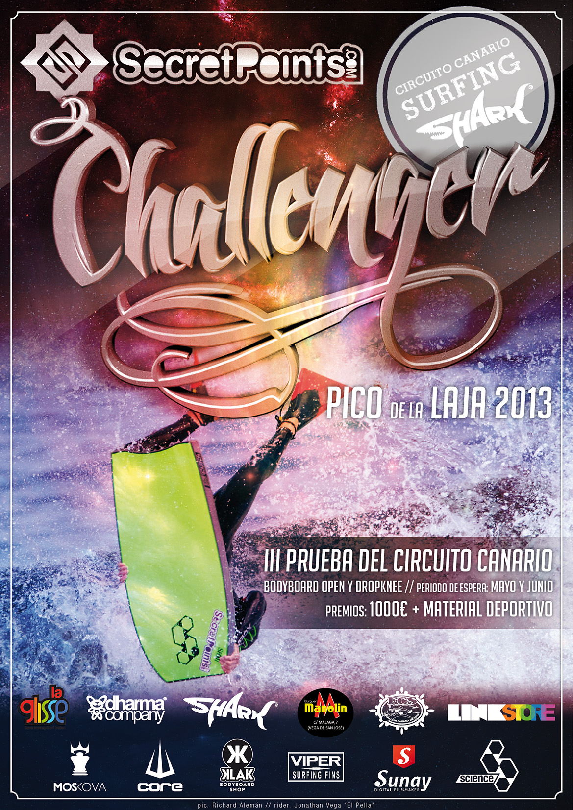 III PRUEBA CIRCUITO CANARIO DE SURFING SHARK - Zur Anmeldung