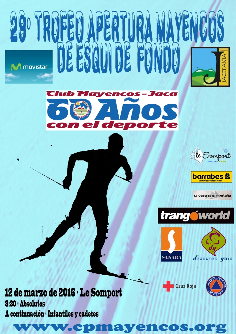 29º TROFEO APERTURA MAYENCOS DE ESQUÍ DE FONDO - Inscriu-te