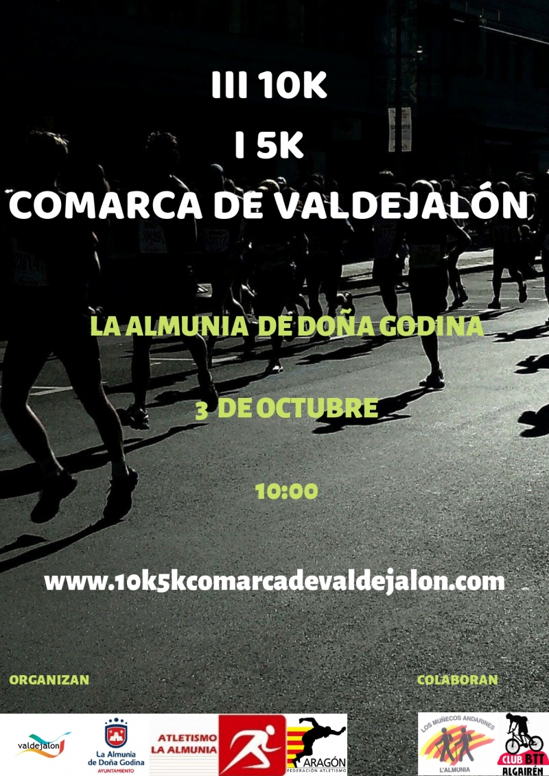 III 10K- I 5K COMARCA DE VALDEJALÓN - Inscreva-se