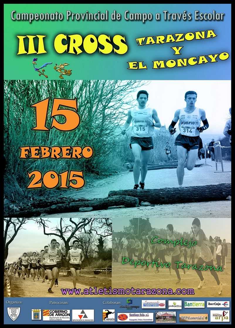 CROSS TARAZONA Y EL MONCAYO. CTO PROVINCIAL ZARAGOZA JJDD  - Inscríbete