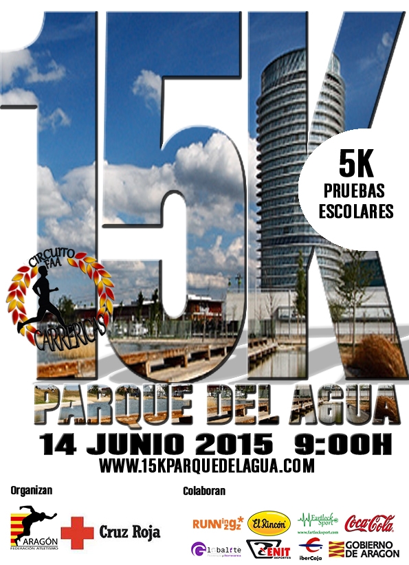 15K PARQUE DEL AGUA ZARAGOZA - Inscreva-se