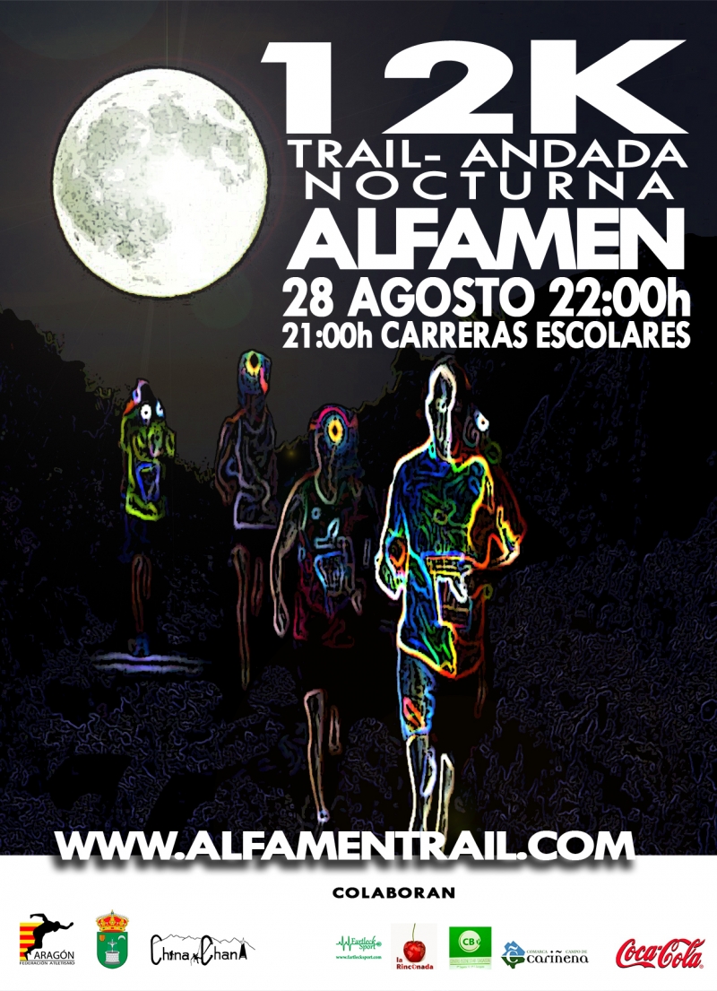 TRAIL NOCTURNO Y ANDADA ALFAMÉN - Inscríbete