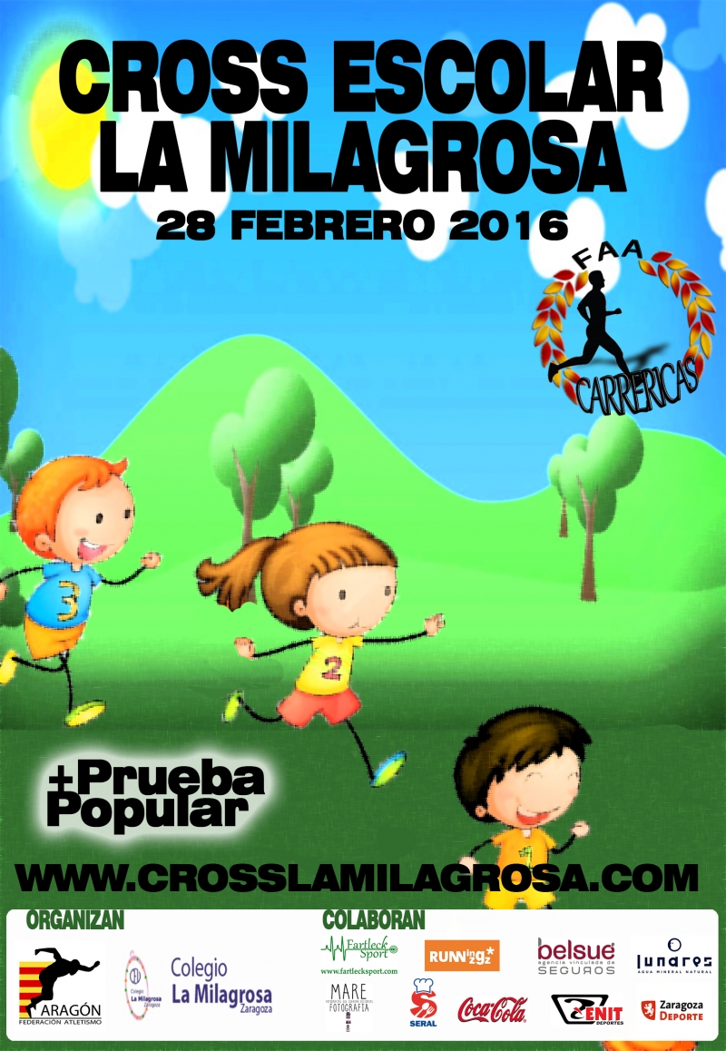 CROSS ESCOLAR LA MILAGROSA - Inscriu-te